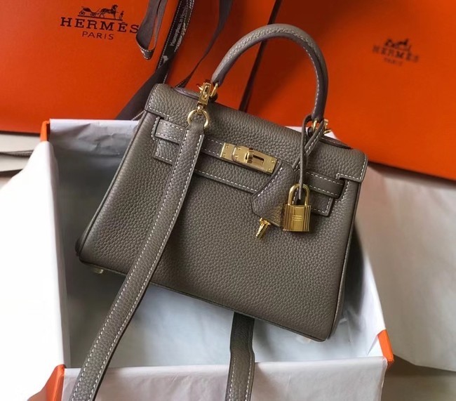 AAAAA Hermes Birkin Togo Leather 22590 grey Tl407Qa67