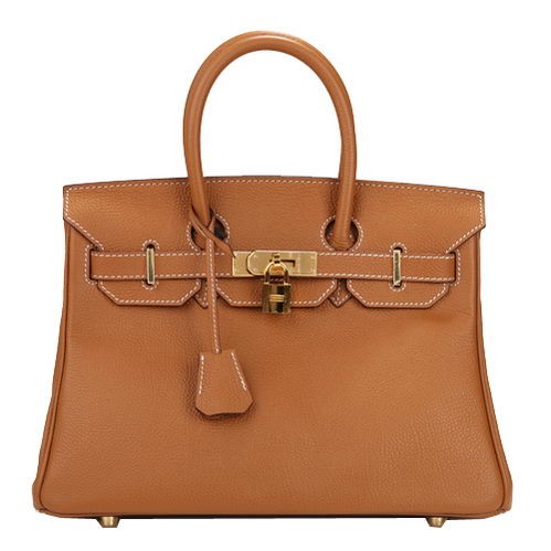 Copy Best Hermes Birkin 30CM Tote Bag Camel Original Leather H30 Gold Tl1694Qc72