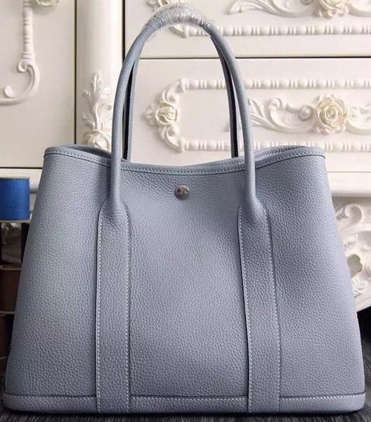 Hermes Garden Party 36cm 30cm Tote Bag Original Leather SkyBlue Tl1054LG44