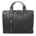 Cheap Hermes Briefcase Original Grainy Leather H8813 Black Tl1629sJ42