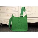 Cheap Hermes Evelyne 28cm Messenger Bag Original Leather H1188 Green Tl1312sZ66