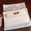 Cheap Hermes Kelly 22cm Tote Bag Original Leather KL22 White Tl947sZ66