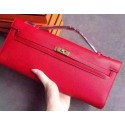 Copy Hermes Kelly 31cm Clutch Epsom Leather KL31 Red Tl1085Ey31
