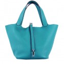 Copy Hermes Picotin Lock MM Bag in Original Leather H8616 Green Tl1462Kn92