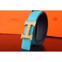 Fake 1:1 Hermes Belt H3075G Light Blue Tl3578YK70