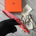 Fake Hermes Focus belt buckle & Reversible leather strap 13 mm H20813 rose Tl3504Hj78