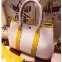 Fashion Hermes Garden Party 36cm Tote Bags Canvas HGP1927 Yellow Tl1000OM51