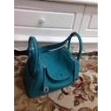 Fashion Hermes Lindy 30CM Original Leather Shoulder Bag HLD30 Light Green Tl1247wc24