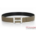 Hermes 50mm Original Calf Leather Belt HB116-12 Tl3833SS41