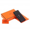 Hermes Bearn Japonaise Tri-Fold Wallet A308 Black Tl2336TP23