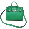 Hermes Birkin 25CM Tote Bag Original Leather H25 Green Tl1321VF54