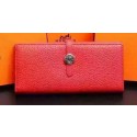 Hermes Dogon Original Leather Wallet H509 Red Tl2082Il41