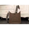 Hermes Evelyne 28cm Messenger Bag Original Leather H1188 Khaki Tl1302Dq89
