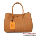 Hermes Garden Party 30CM Bag Calf Leather A1288 Camel Tl1869UW57