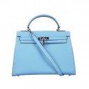 Hermes Kelly 32cm Bags Togo Leather Light Blue Tl1930oJ62