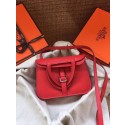 Hermes Original Halzan mini bag H069523 red Tl726Qu69
