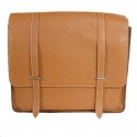 Hermes Steve 35CM Messenger Bag Clemence Leather Camel Tl1964Zf62
