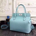 Hermes Toolbox Togo Bag Original Leather 3259 Skyblue Tl805TV86