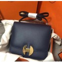 Imitation Fashion Hermes Original Leather Bag H8649 Black Tl464kd19