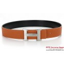 Imitation Hermes 50mm Original Calf Leather Belt HB117-1 Tl3830Za30
