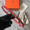 Knockoff Hermes Focus belt buckle & Reversible leather strap 13 mm H20815 red Tl3536NL80