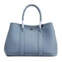 Knockoff Hermes Garden Party 30cm Tote Bags Grainy Leather SkyBlue Tl1346NL80