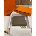 Luxury Hermes Constance Wallets espom leather H2298 grey Wallets Tl2021Px24