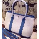 Replica AAA Hermes Garden Party 36cm Tote Bags Canvas HGP1927 SkyBlue Tl990of41