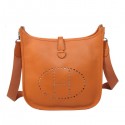 Replica Cheap Hermes Evelyne Messenger Bag H1608 Orange Tl1731QC68