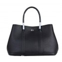 Replica Hermes Garden Party 30cm Tote Bag Grainy Leather Black Tl1375DY71