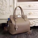 Replica Hermes Toolbox Bag Original Togo Leather H3259 Light Grey Tl840Fi42