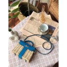 AAA Replica Hermes kelly picnic bag 9810 blue Tl677cf50