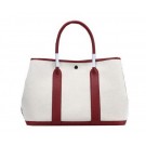 Hermes Garden Party 36cm Tote Bag Canvas Burgundy Tl1387dw37