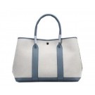 Hermes Garden Party 36cm Tote Bag Canvas SkyBlue Tl1389zS17