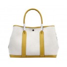 Replica Hermes Garden Party 36cm Tote Bag Canvas Yellow Tl1390aG44