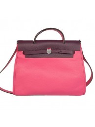 AAA 2012 New Hermes HerBag 31CM Togo leather Bag H9051 Peach Tl1939zK34