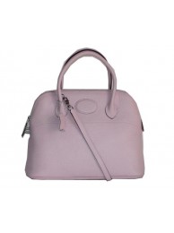 AAAAA Hermes Bolide 37CM Calfskin Leather Tote Bags H509084 Light Pink Tl1448aM93