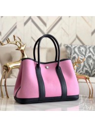 Best Hermes Garden Party 36cm Tote Bags Original Leather A3698 Pink Tl646Ml87