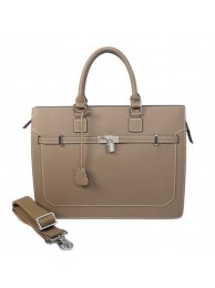 Best Quality Hermes Mens Kelly Briefcase Calf Leather H5229 Gray Tl1774xb51