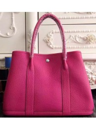 Designer Replica Hermes Garden Party 36cm 30cm Tote Bag Original Leather Rose Tl1057CF36