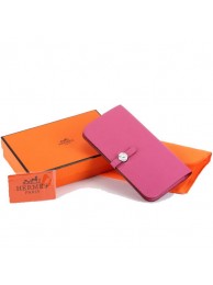 Fake Cheap Hermes Dogon Combined Wallets A508 Roseo Wallets Tl2330Kt89