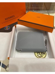 Fake Hermes Constance Wallets espom leather H2298 dark grey Wallets Tl2017xE84
