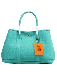 Fake Hermes Garden Party 30cm Tote Bag Grainy Leather Light Green Tl1374eZ32