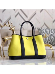 Fake Hermes Garden Party 36cm Tote Bags Original Leather A3698 Yellow Tl644eZ32