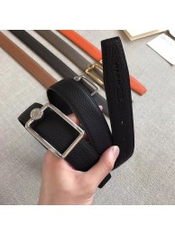 Fake Hermes Quizz belt buckle & Reversible leather strap 32 mm H0739 black Tl3477xE84