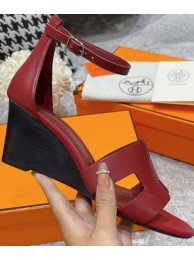 Fashion Hermes Shoes HO885 Wine Tl3190OM51