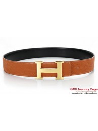 Hermes 50mm Original Calf Leather Belt HB116-1 Tl3844Hn31