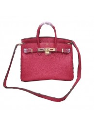 Hermes Birkin 25CM Tote Bag Original Leather H25 Red Tl1325sf78