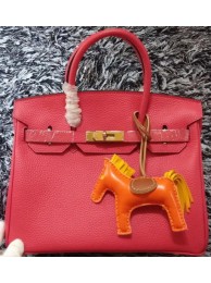 Hermes Birkin 30CM Tote Bags Litchi Leather H30LI Rose Tl1217yj81