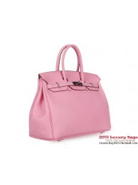 Hermes Birkin 35CM Tote Bag Clemence Leather H1035 Pink Tl1895nB26